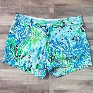 LP Blue Lets Cha Cha Callahan Shorts